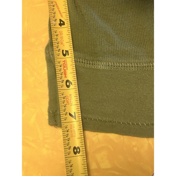 VTG Y2K 00s Abercrombie Top S Bella Swan Fitted Tie Waist Elena Gilbert Babydoll - Picture 9 of 10